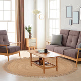 Alfombra Yute Round Collection 150X150 199 B