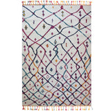 Alfombra Kilimanjaro 160x230 Crema azul 3105A8