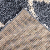 Alfombra Shaggy Design 180X275 Aqua