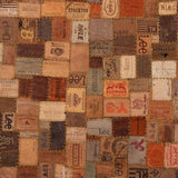 Alfombra Leather Patch Collection 160X230