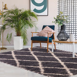 Alfombra Shaggy Design 133X190 45 Grey