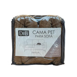 Cama Pet para Sofá 70x70 Café