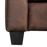 Sofá Classic 2 Cuerpos Walnut