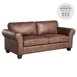 Sofá Classic  3 Cuerpos Walnut