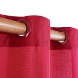 Cortina Estonia 140X230 Rojo