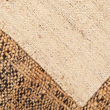 Alfombra Yute Lana Ibiza 54251 Nat/Blk 190x290