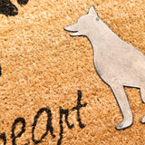 Limpiapiés Coco Rubber Design 45X75 Café 554900