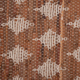 Alfombra Natural Leather Geo 60X90 Café 54908