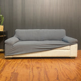 Funda Sofá 3 Cuerpos Atenas Gris