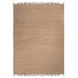 Alfombra Hand Spun Yute Natural 190X280