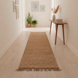 Alfombra Hand Spun Yute Natural 070X240