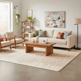 Alfombra Handtufted Wool Abstract 190X280 83 Beige