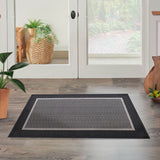 Limpiapiés Kitchen Jacquard 45X75 49 Black