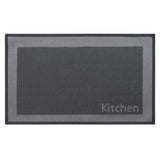 Limpiapiés Kitchen Jacquard 45X75 51 Black