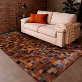 Alfombra Leather Patch Collection 160X230