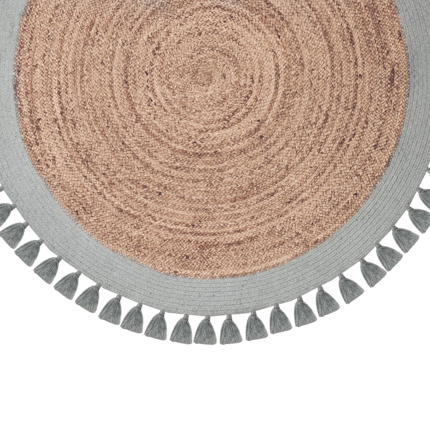 Alfombra Yute Red. Malibu 150X150 Gris DIB