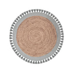 Alfombra Yute Red. Malibu 150X150 Gris DIB
