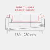 Funda Sofá 3 Cuerpos Pirgos Gris