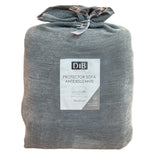 Protector Sofá Antideslizante 90x120 Gris