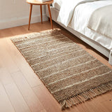 Alfombra Yute Stripes 060X120 2 Natural